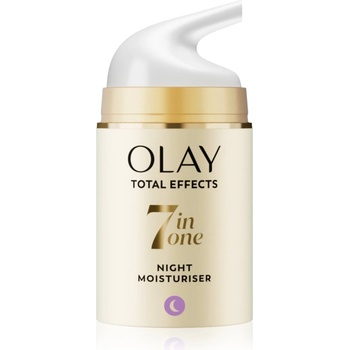 Olay Total Effects 7 in 1 Night Moisturiser хидратиращ нощен крем против стареене на кожата 50ml