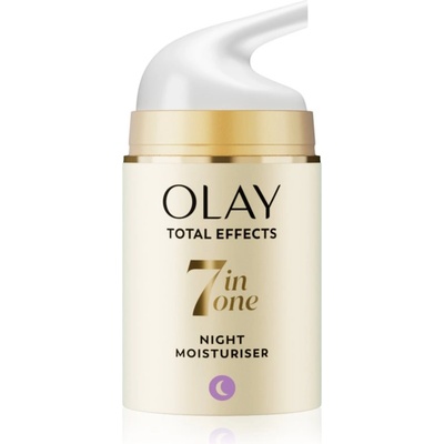 Olay Total Effects 7 in 1 Night Moisturiser хидратиращ нощен крем против стареене на кожата 50ml
