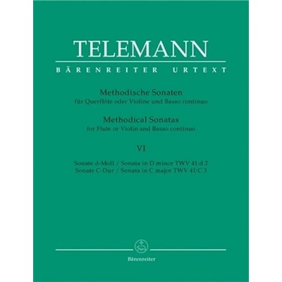 12 Methodical Sonatas pre Violín alebo Flute a Basso continuo Volume 1
