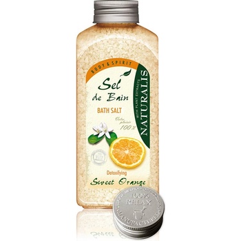 Naturalis koupelová sůl s vůní Sladký Pomeranč 1000 g