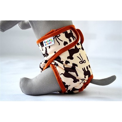 GaGa's Kalhotky pro psy Hnědé pes M – Zbozi.Blesk.cz