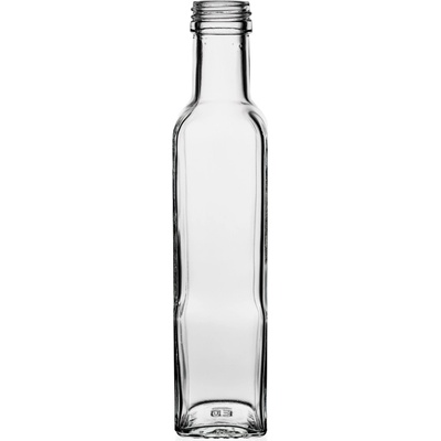 Láhev skleněná Marasca 250ml, hranatá