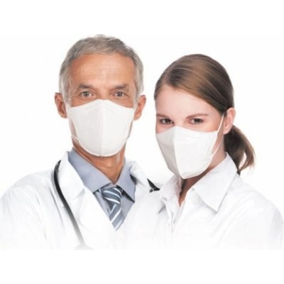 Respilon nano FFP2 respirátor RespiPro White, L 25 ks