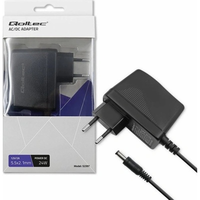 Qoltec Napájecí adaptér 24W 12V 2A 5.5*2.1
