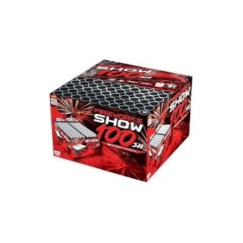 Kompaktný ohňostroj Fireworks Show 100 rán 30 mm