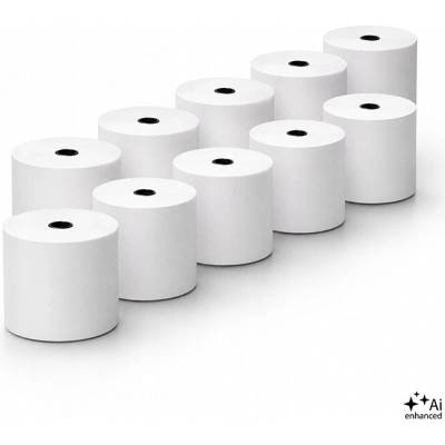 Qoltec Termální role 57 x 40 | 55g/m2 | 10 Ks. | BPA free