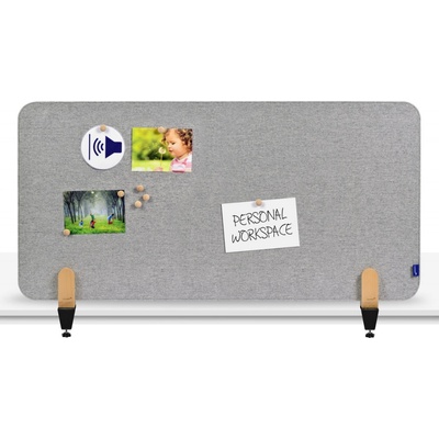 Legamaster Nástěnková stolní dělící přepážka 60 x 120 cm se svorkou, šedá – Zboží Dáma Legamaster Nástěnková stolní dělící přepážka 60 x 120 cm se svorkou, šedá – Zboží Dáma