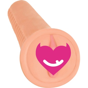 Image 1 of Mistress Emily Dual Density BioSkin Vibrating Pussy Pubic Bone Stroker Vanilla