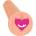 Mistress Emily Dual Density BioSkin Vibrating Pussy Pubic Bone Stroker Vanilla