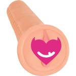 Mistress Emily Dual Density BioSkin Vibrating Pussy Pubic Bone Stroker Vanilla