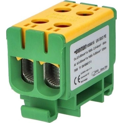 Eleman 1006615 UK 50/2 PE 2090203 univerzální svorka AL/CU