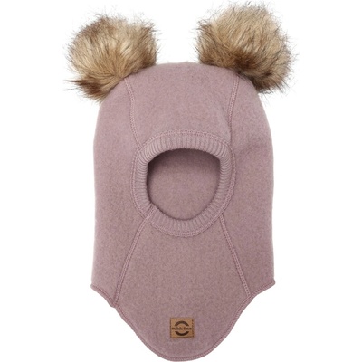 MIKK LINE Merino kukla dětská s bambulkami růžová Twilight Mauve Mikk Line – Hledejceny.cz