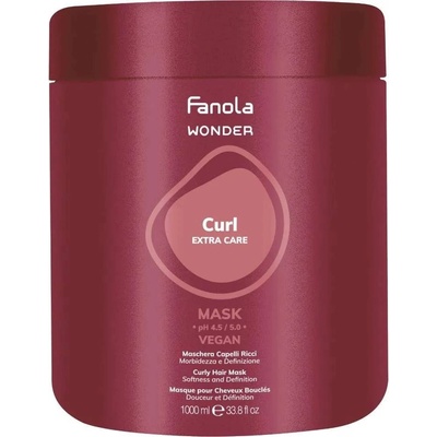 Fanola Wonder Curl Подхранваща маска за къдрава и непокорна коса, 1000 ml