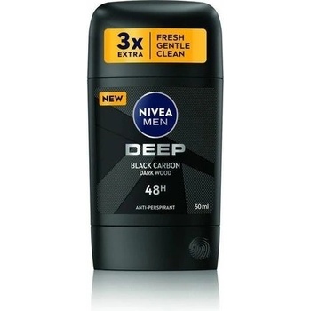 Nivea Men Deep Black Carbon deostick 50 ml