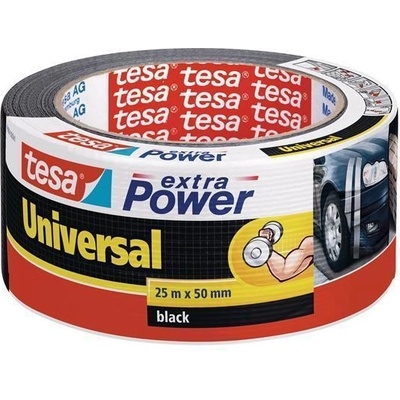 Tesa 56388 Textilní páska univerzální 50 mm x 25 m černá