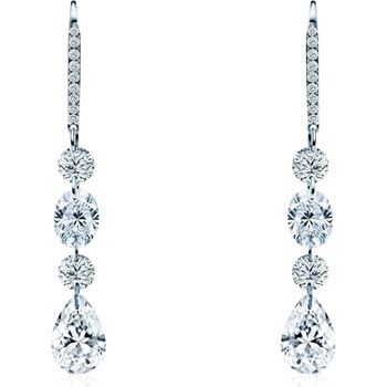 SAVICKI Обеци Eterniàle, сребро, цирконии