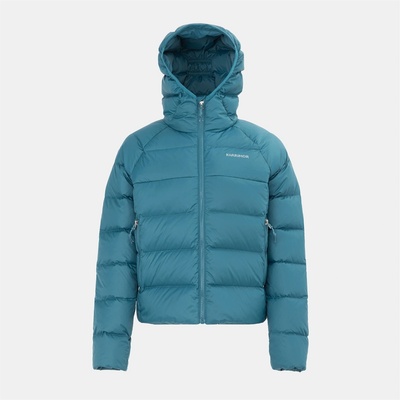 Karrimor Яке Karrimor Women's Base Camp Wind Resistant Duck Down DWR Hip Length Down Jacket - Teal