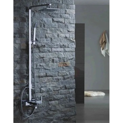 Inter Ceramic Душ система със смесител, пита, слушалка и шлаух 6268, Inter Ceramic (6268)