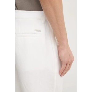 Armani Exchange къс панталон мъжки с лен (8NZS67.ZNFNZ.NOS) - answear - 176,01 лв