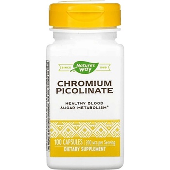 Image 1 of Nature's Way Chromium Picolinate 200 mcg [100 капсули]