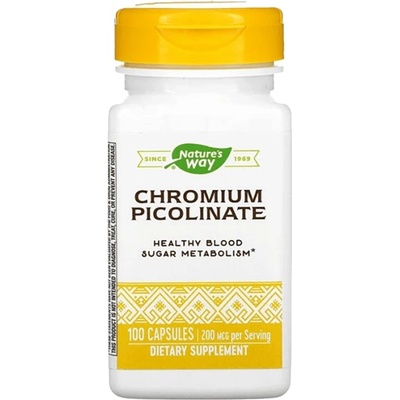 Nature's Way Chromium Picolinate 200 mcg [100 капсули]
