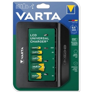VARTA Зарядно устройство за батерии VARTA LCD Universal 57688101401 (57688101401) Зарядно за батерии