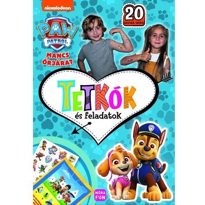 Móra Könyvkiadó Пес Патрул: Татуировки и задачи - на унгарски език (mo4944)