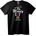 NOONEBRAND Тениска Капризно Джудже - 2XL, Black