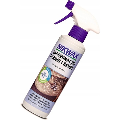 Nikwax Impregnace na obuv Látka a Kůže 300 ml