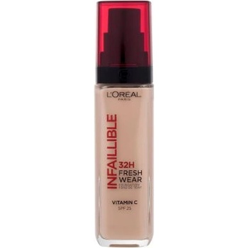 L'Oréal Infaillible 32H Fresh Wear SPF25 дълготраен фон дьо тен 30 ml нюанс 110