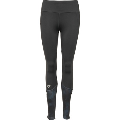 Lotto dámske legíny RUNNING W II LEGGINGS PRT 2 tmavo sivá