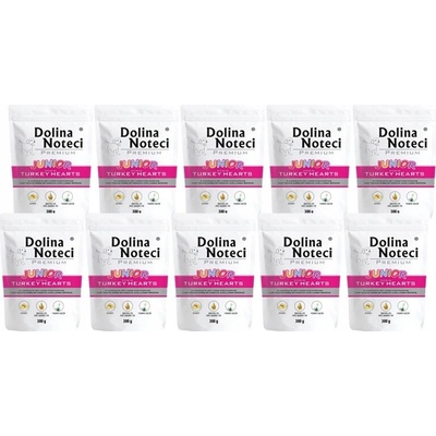 Dolina Noteci Premium Junior srdíčka z krocana 10 x 300g