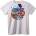 NOONEBRAND Тениска Tiny Toon Приключения - 2XL, White