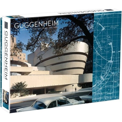 Galison Oboustranné Frank Lloyd Wright Guggenheim 500 dielov