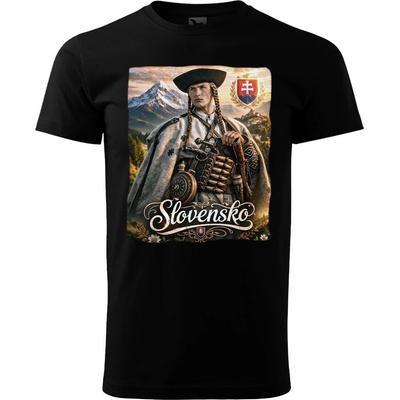 Slovensko Jánošík tričko s potlačou
