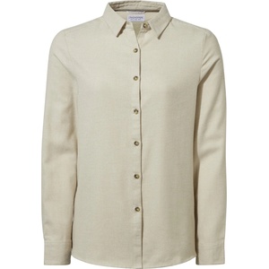 Craghoppers Риза с дълъг ръкав Craghoppers Women's Dornoch Long Sleeve Shirt - Lt Raffia Ml