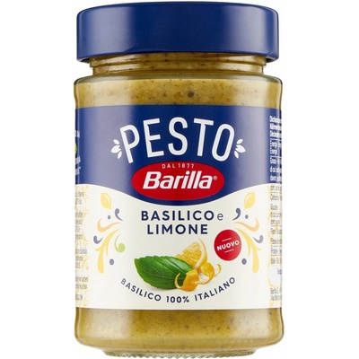 Barilla Bazalkové A Citrónové Pesto 190 g