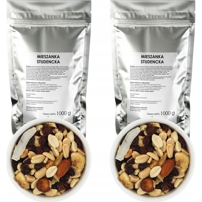bakal ŠTUDENTSKÁ ZMES mix orechovo iový, sada 2 x 1 kg