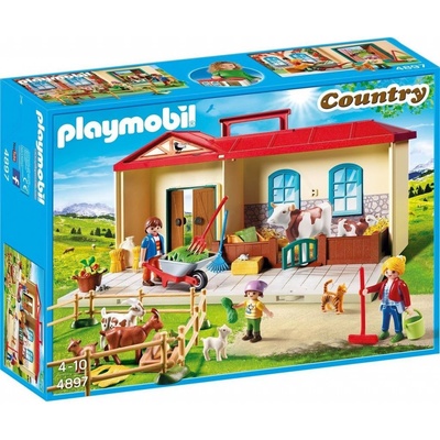 Playmobil 4897 přenosný kufřík statek – Zboží Živě