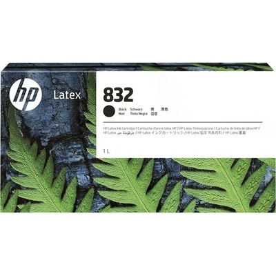 HP 832 1L Black Latex Ink Cartridge (4UV75A)