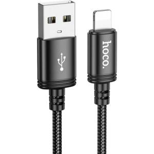 hoco. IPAD / IPAD 2 / IPAD 3-то поколение HOCO X91 кабел за данни USB - Lightning, 300 cm, ЧЕРЕН X91_USB_LIGHTNING_B (X91_USB_LIGHTNING_B)