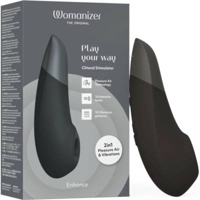Womanizer Enhance 2v1 sací stimulátor klitorisu s tlakovými vlnami