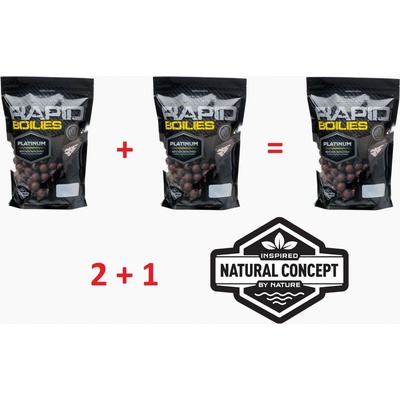 Mivardi Rapid Boilies Platinum Sea 3,3kg 24mm 2+1