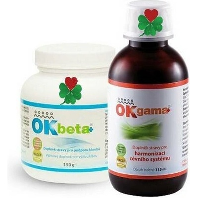 Sada OK Beta 150 g + OK Gama+ 115 ml