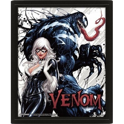 Venom : 3D obraz Venom 3D Obraz (s rámem)