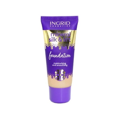 Ingrid, Mineral Silk & Lift Make Up Foundation hydratačný a vyhladzujúci podkladový krém 031 Golden Beige 30 ml