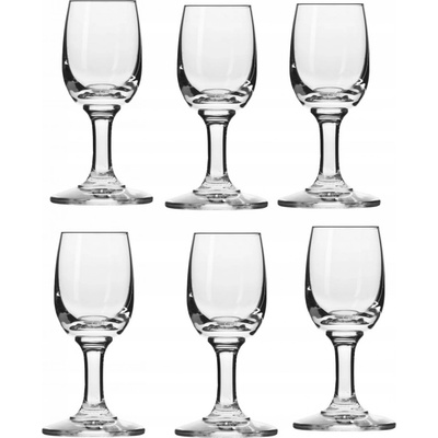 Krosno Sklenice na vodku Epicure bezbarvé 6 x 35 ml