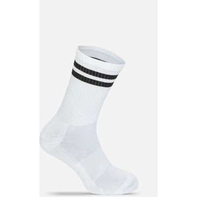 Mr. Socks Basic L 05004 tenisové COT885004910zo-white/black