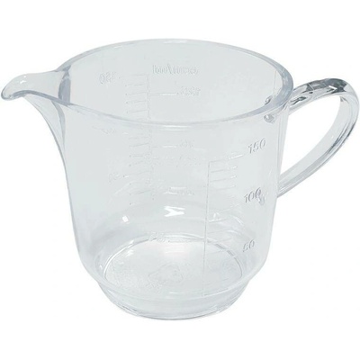 TVAR Odměrka plastová 150ml UNI - čirá