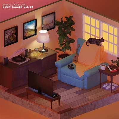 Emunator - Video Game Lofi: Cozy Games Vol. 01 LP